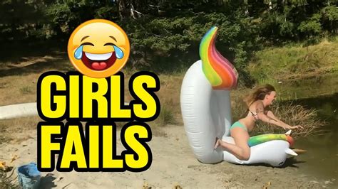 funny girls fails 😂 funny women fail videos i 01 i the meme team youtube