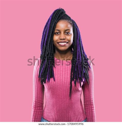 Portrait Happy African Girl Smiling Stock Photo 1708495996 Shutterstock