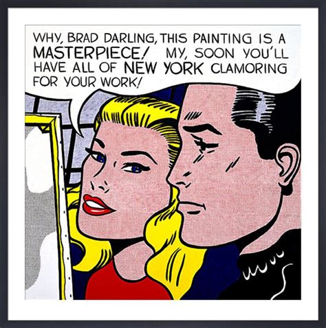 Masterpiece 1962 Roy Lichtenstein Art Pop Art Print Roy