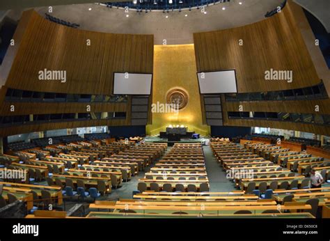 United Nations General Assembly Room Hi Res Stock Photography And