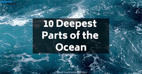 10 Deepest Parts Of The Ocean