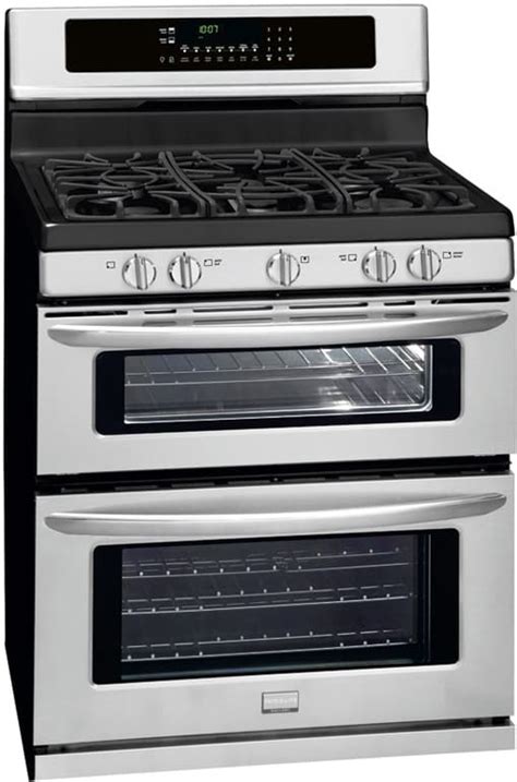 The frigidaire gallery® double wall oven. Frigidaire FGGF304DLF 30 Inch Freestanding Double Oven Gas ...