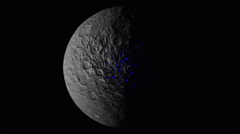 NASA S Dawn Mission Reveals Ceres Ice In Shadowed Craters Related To Dwarf Planet S Tilt