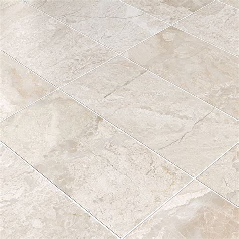 12 x 24 marble look wall & floor tile. Now available! Beige Royal Beige Honed 12x24 Marble Tile ...