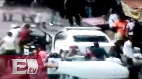 Operativo en Tepito desata batalla campal entre policías y comerciantes