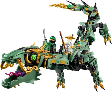 70612 The Lego Ninjago Movie Green Ninja Mech Dragon Mech Drache