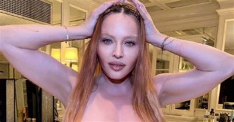 Madonna Shocks Fans As She Goes Completely Topless In Raciest Snaps To Date Daily Record