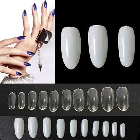 500 Pcs French Fake Nails Artificial Full False Nail Tips Uvacrylic