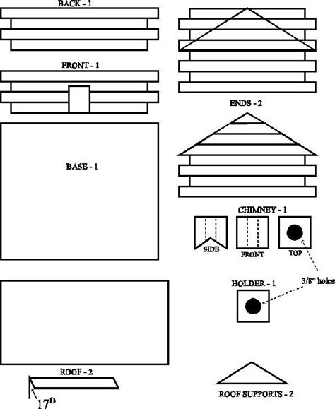 The Best Of Log Cabin Birdhouse Plans New Home Plans Design