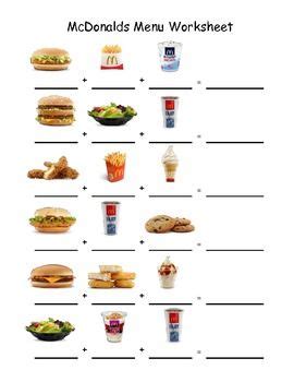 Free printable math worksheets help kids practice counting, addition, subtraction, multiplication, division. Menu Math - 15 pages, 4 restaurants | Money math, Life ...