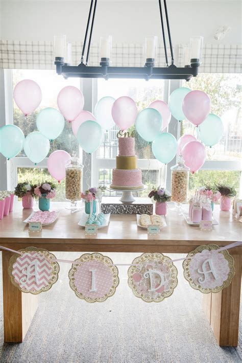 From creating decorations and backdrops that set the stage for an amazing event to presenting food and drinks with flair, these ideas will make your event a true in fact, many of today's ideas are diy projects that will inspire you to get crafty so you can personalize your party with your signature style. Kara's Party Ideas Vintage First Birthday Tea Party | Kara ...