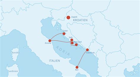 Hier können die aktuellen fahrpläne und tarife der fähren zwischen italien und spanien von grimaldi lines und grandi navi veloci abgefragt werden. Fähren nach Kroatien - Cruise & Ferry Center AG