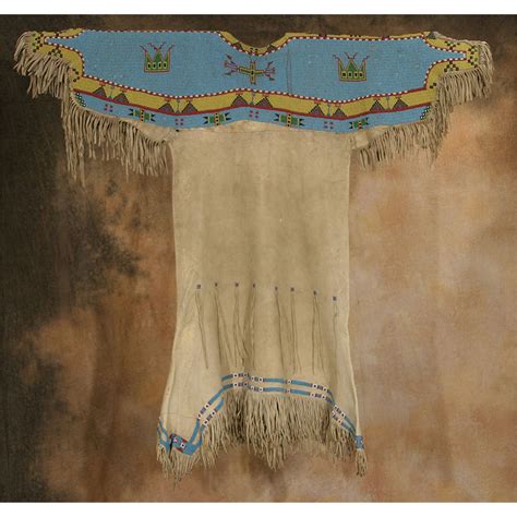 Lakota Sioux Beaded Dress 1880s