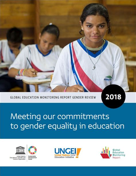Launch Of The 2018 Gender Review Brazil Global Education Monitoring