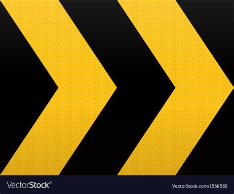 Download Seamless yellow black arrow Royalty Free Vector Image