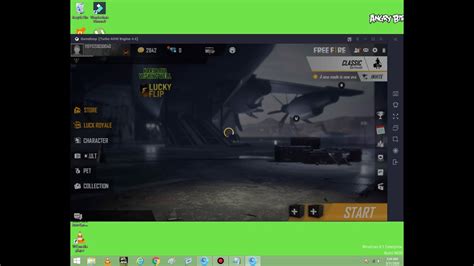 Once the program is up and running. FREE FIRE on pc without bluestacks - YouTube