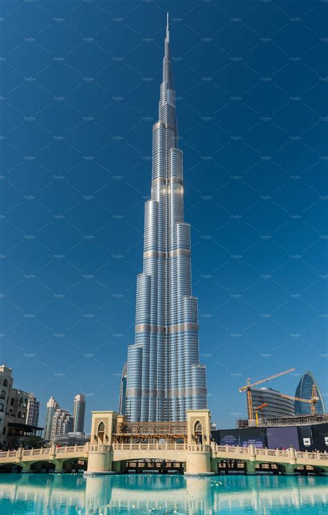 Burj Al Khalifa The Tallest High Quality Architecture Stock Photos