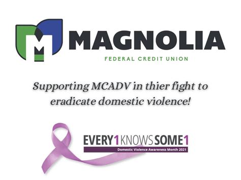 Domestic Violence Awareness Month Mcadv