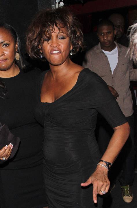 Whitney houston admits she's abused drugs in the past but says she's gotten beyond that time march 7, 2012. Whitney Houston Leaving a Nightclub in Hollywood on ...