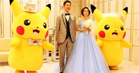 Official Pokémon Wedding Ceremonies In Japan Now Available