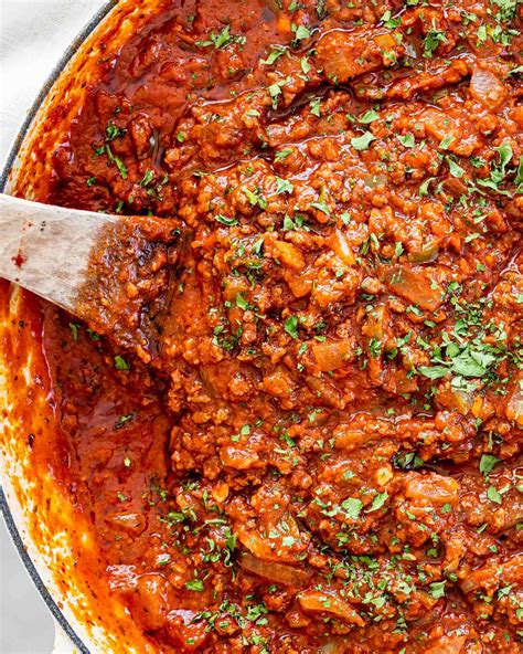 Tomato Meat Sauce Recipe From Scratch