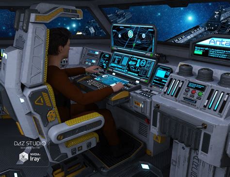 sci fi cockpit interior 3d models and 3d software by daz 3d star citizen spaceship interior