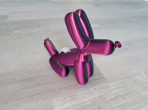Ballon Dog Tape Dispenser By Mocodroid Download Free Stl Model