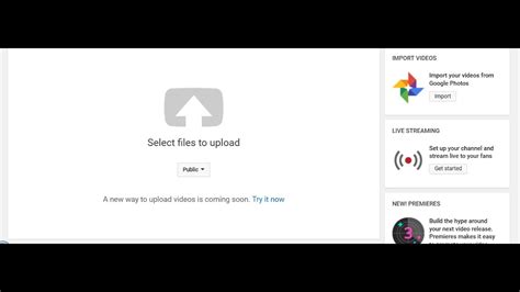 How To Upload Video Files On Youtube Youtube