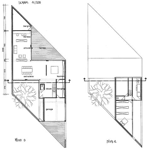 Download glass house + brick house construction drawings. ShowCase: House Kempeneers | Features | Archinect