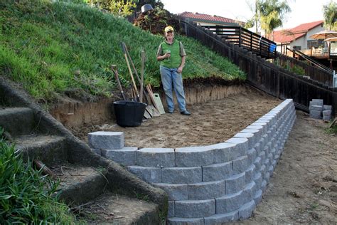 Wall Building And Terrace 1 Landscaping Retaining Walls Sloped