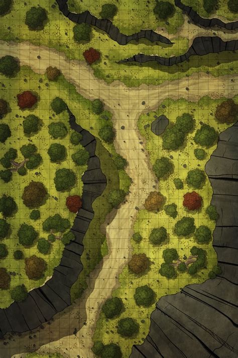 Battlemaps Dextérieur Donjons And Dragons Dandd 5e