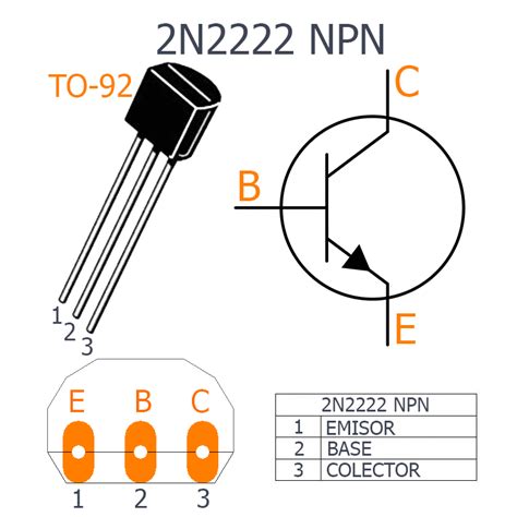 Kit 10 Transistor 2n2222 2n2222 Transistores Electronica