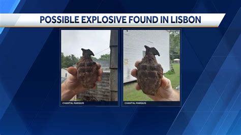 Lisbon Resident Finds Grenade On Property At Spring Street Home