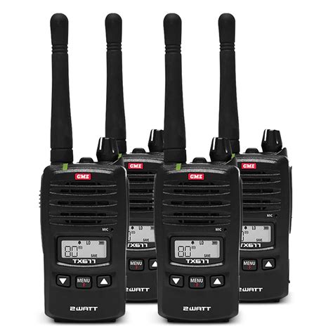 Gamestop's (gme) holiday sales reflect gains from strong demand for new consoles. GME TX677QP 4-Pack 2W UHF CB Handheld Radio
