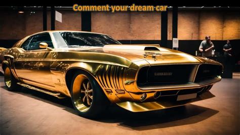 Gold Muscle Car Youtube