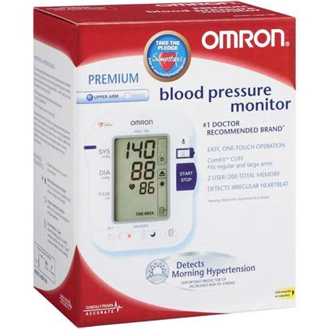 Omron Hem 780 Automatic Blood Pressure Monitor With Comfit Cuff Doc