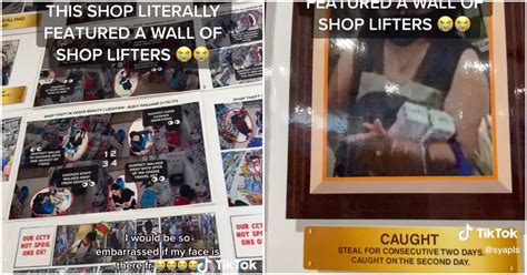 Wall Of Shame Yishun Beauty Store Dedicates Wall Spotlighting Shoplifters Video Coconuts