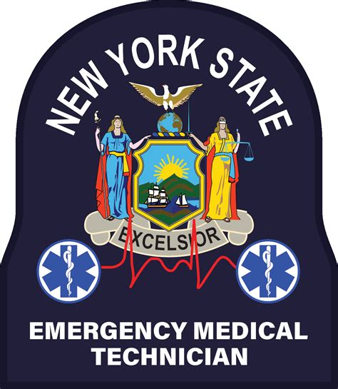 New York State Emt Navy Blue Window Decal Code 2 Llc