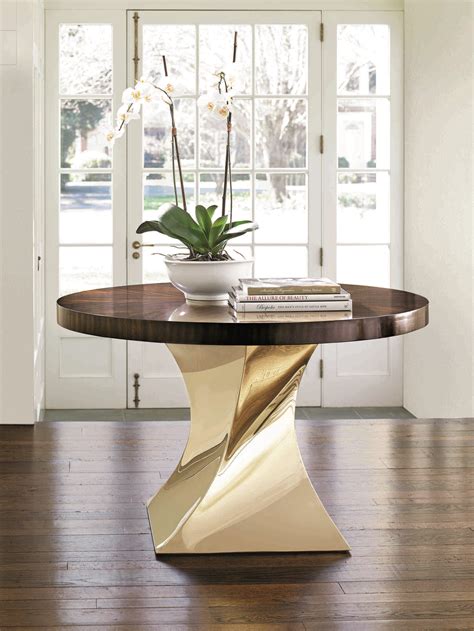 Caracole Furniture Caracole Home Furnishings Round Foyer Table