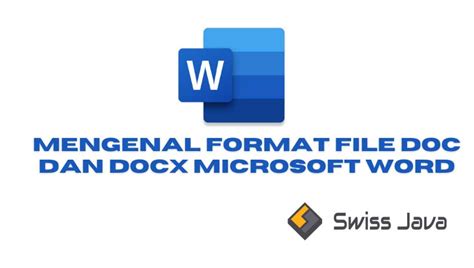 Mengenal Format File Doc Dan Docx Microsoft Word Terlengkap Riset