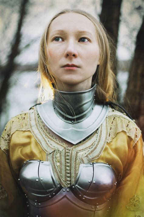 Steel Gorget Of Female Armor Queen Of The Lake Larp Fantasy Etsy