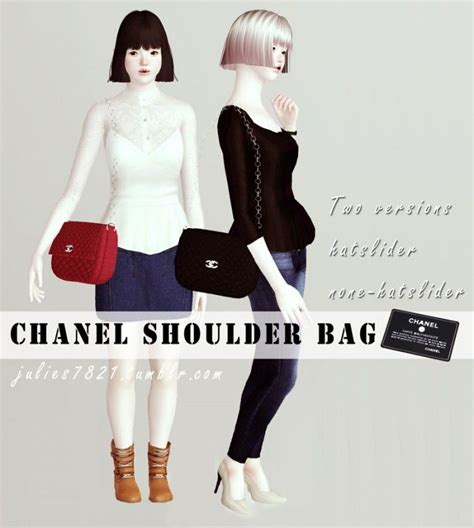 Chanel Shoulder Bag By Julies Sims 3 Downloads Cc Caboodle Sims 4