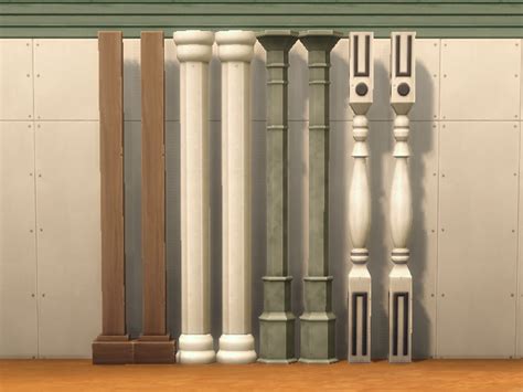 Sims 4 Cas Mods Columns Paasvertical