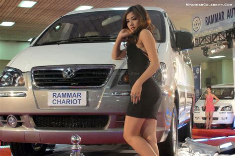 Model Sexy Myanmar Car Model Girl