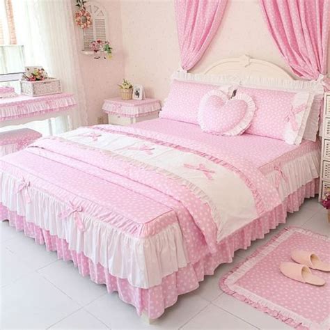 The lafayette petal pink duvet set. shop-cute: Pink Princess Bedding Set | Shabby/Cottage ...