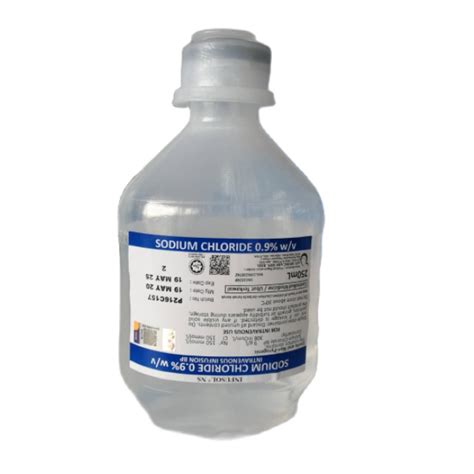 Infusol Ns Sodium Chloride 09 Wv For Infusion 100ml Big Pharmacy
