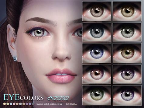 The Sims Resource S Club Ll Ts4 Eyecolors 202002