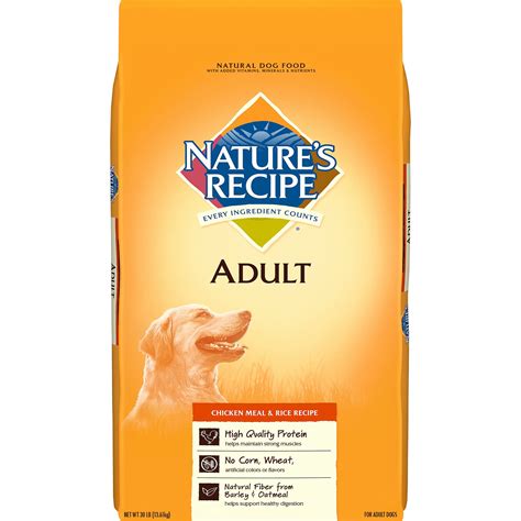 Natures Recipe Chicken Meal And Rice Adult Dog Food Petco