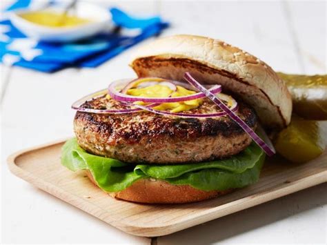Turkey And Zucchini Burgers Recipe Food Network Recipes Best