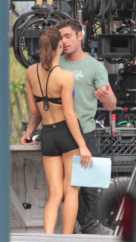Alexandra Daddario In Shorts On Baywatch Set Gotceleb Hot Sex Picture